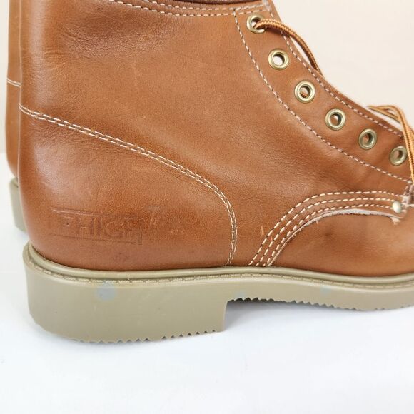 NEW Lehigh Mens Steel Toe Rubber Sole Chukka Boot 8 - Picture 9 of 11